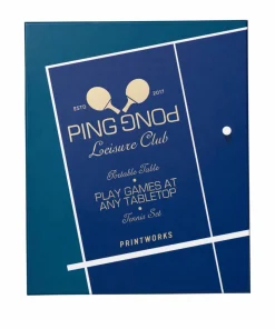 PRINTWORKS Bærbar Bordtennis - Ping Pong