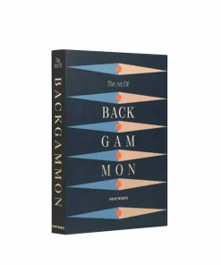 PRINTWORKS Klassisk - Backgammon-kunsten, antrasitt