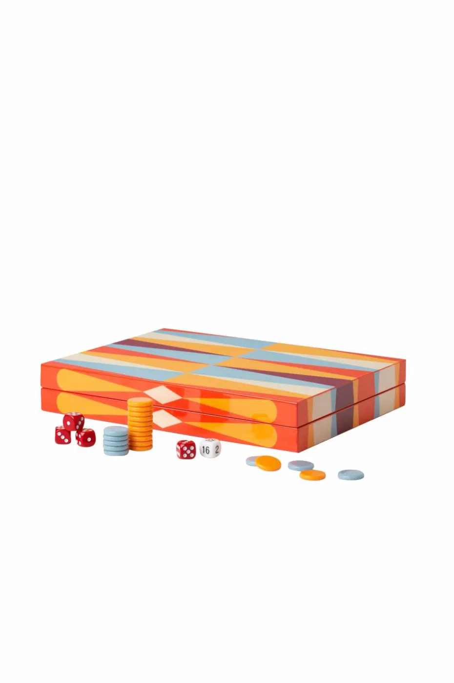 PRINTWORKS Lakkert Backgammon