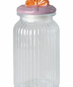 RICE Glasskrukke med buelokk Large