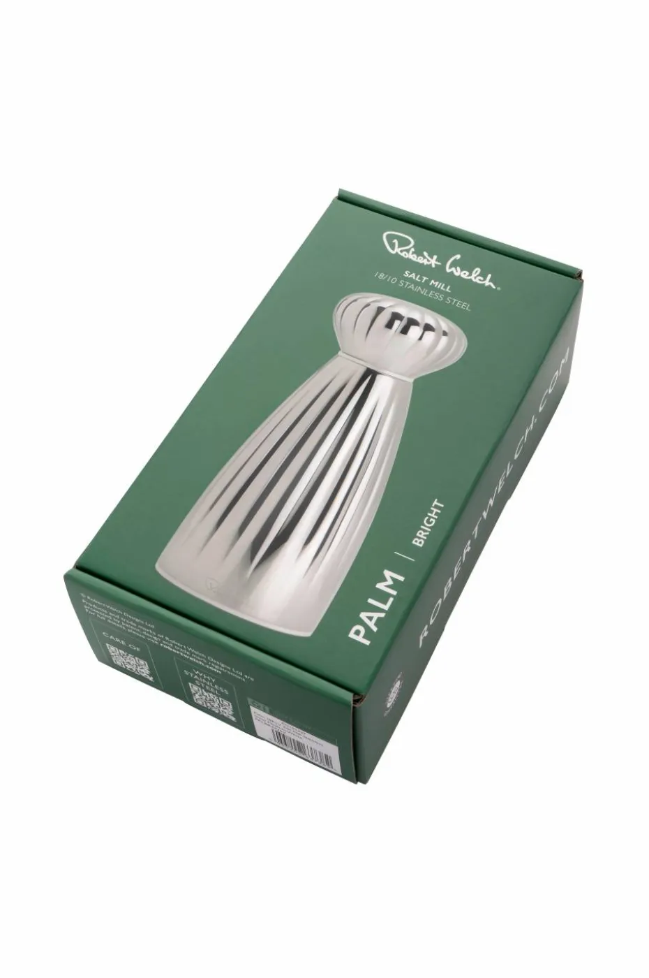 Robert Welch Salt Mill Palm Bright Rustfritt stål Medium