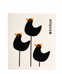 Rotor design Oppvaskklut Roosters 6-pakning
