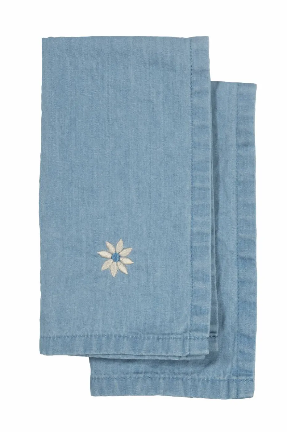 Sagaform Eden kjøkkenhåndkle i denim, 2-pk