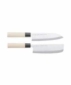 Satake Knivsett Satake Houcho med Santoku & Nakiri i balsaboks