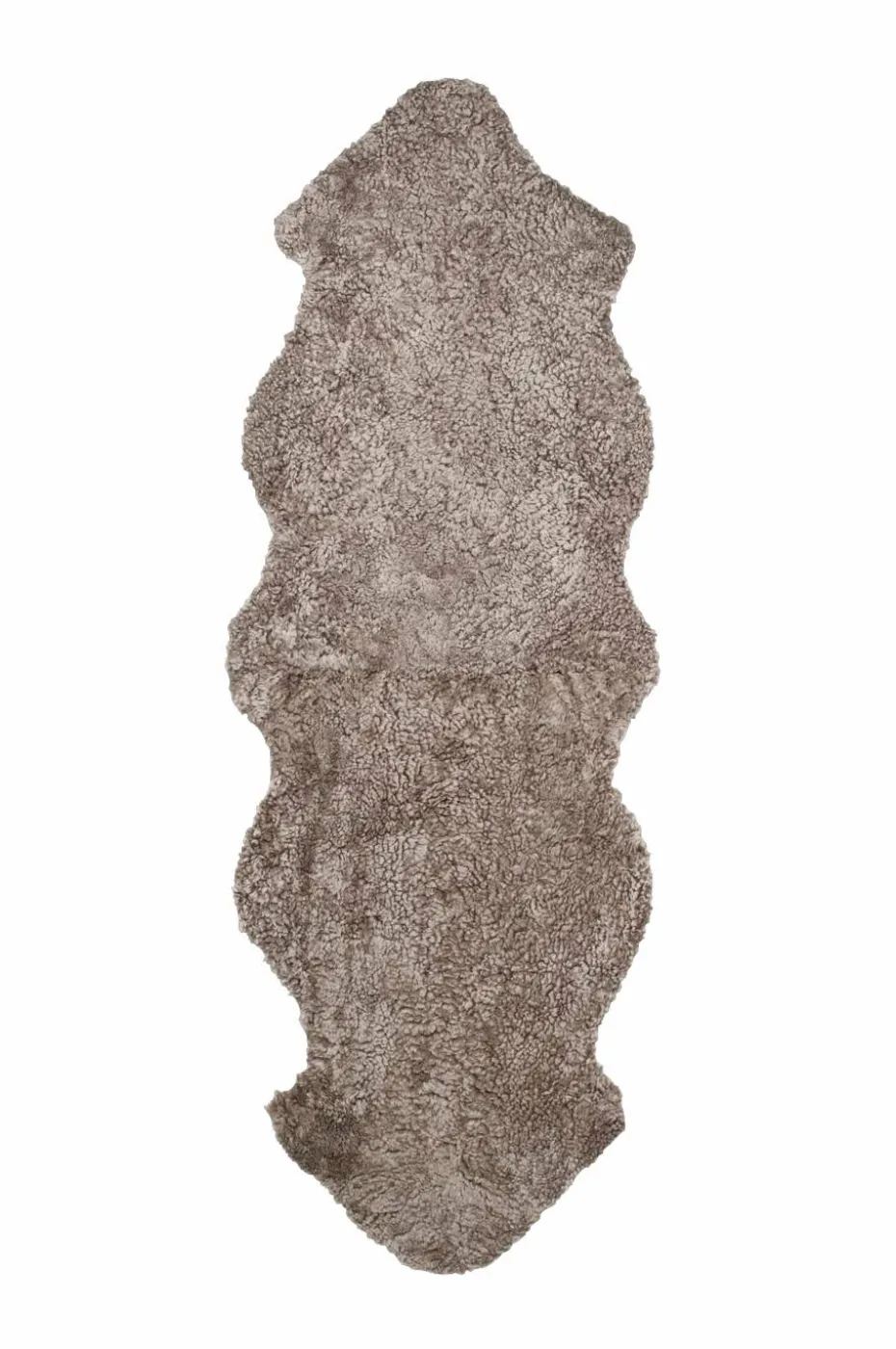 Skinnwille Saueskinn Curly Dobbelt