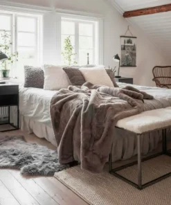 Skinnwille Saueskinn Gently Dobbelt