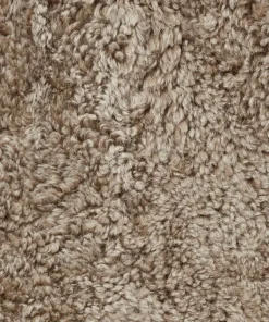 Skinnwille Saueskinnspute Round Curly 4-pakning