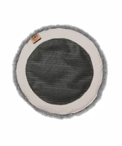 Skinnwille Saueskinnspute Round Curly 4-pakning
