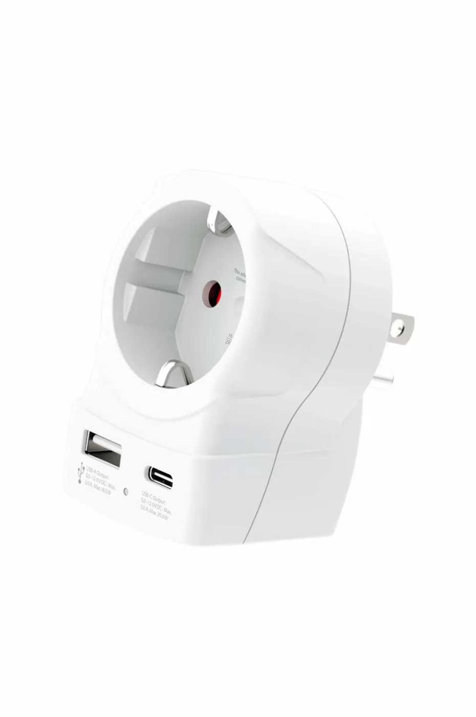 SKROSS Reiseadapter USB-A/USB-C 20W