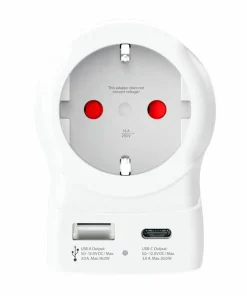 SKROSS Reiseadapter USB-A/USB-C 20W