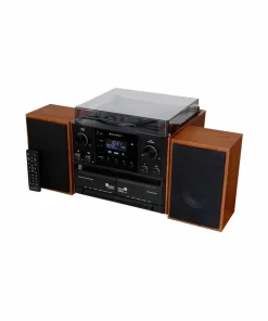 Soundmaster Stereo Music Centre Mcd5600 With Dab+/fm Radio, Cd/mp3, Turntable, Double Cassette, Usb, Bluetooth