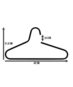 Spinder Design Kleshengere (sett med 5 stk.) Victorie