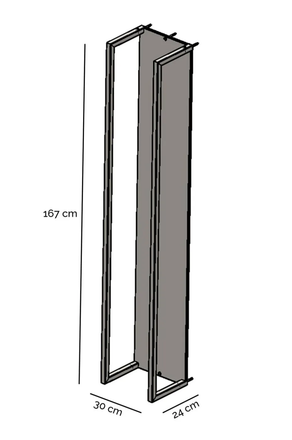 Spinder Design Vedoppbevaring Cubic Fire