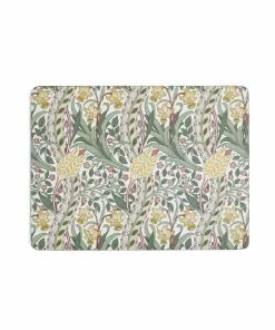 Spode Bordbrikker Morris & Co Daffodil 4-pk