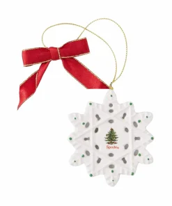 Spode Juldekoration Snöflinga Christmas Tree 7.5 cm