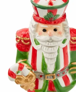 Spode Ornament Christmas Tree Candy Cane Nutcracker