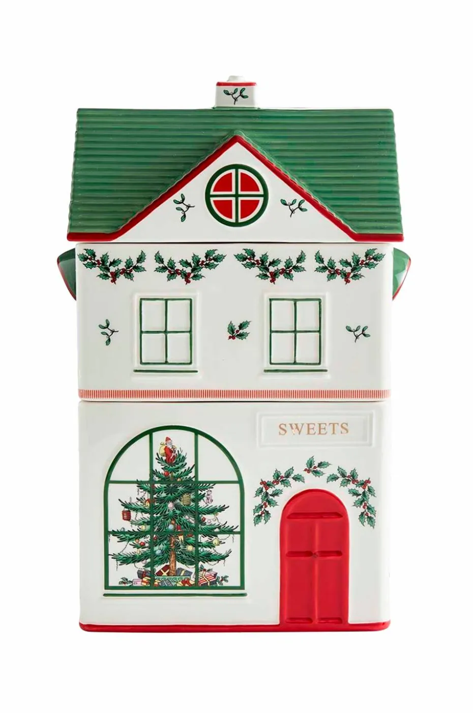 Spode Stabling av beholder Christmas Village