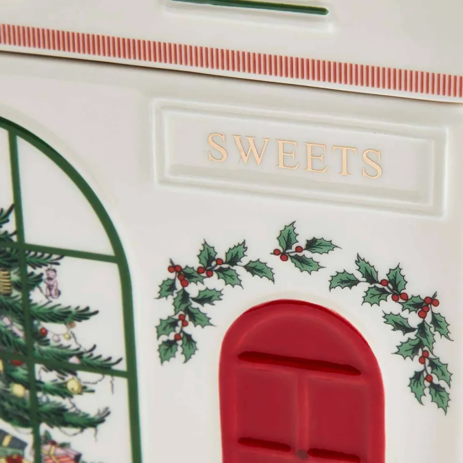 Spode Stabling av beholder Christmas Village