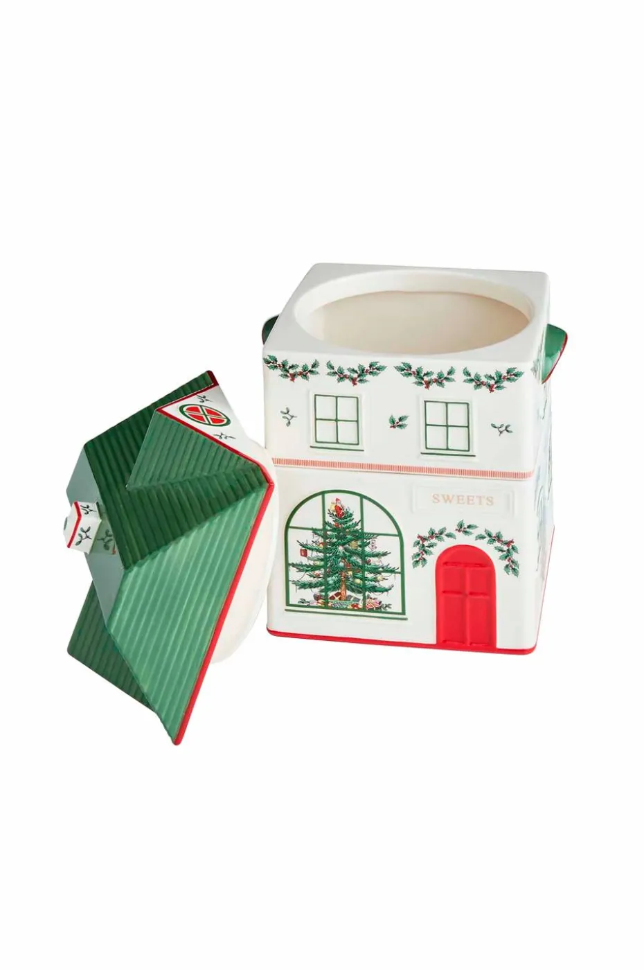 Spode Stabling av beholder Christmas Village