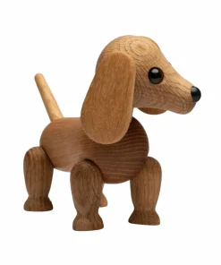 Spring Copenhagen Dekorasjon i tre Amigo Dachshund 15 cm