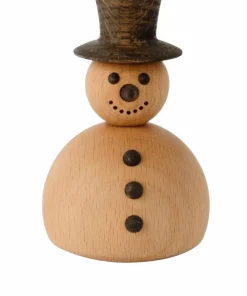 Spring Copenhagen Dekorasjon i tre The Snowman 9,4 cm