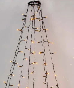 Star Trading Juletrebelysning Golden Warm White 200 cm