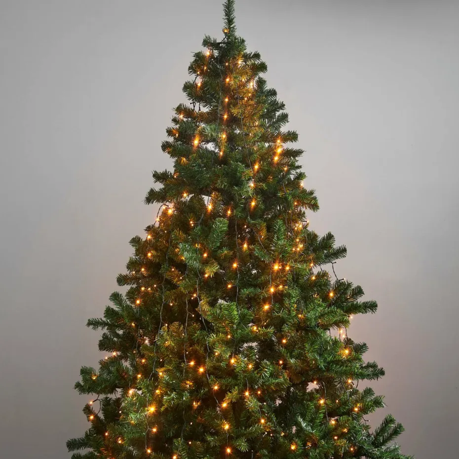 Star Trading Juletrebelysning Golden Warm White 200 cm