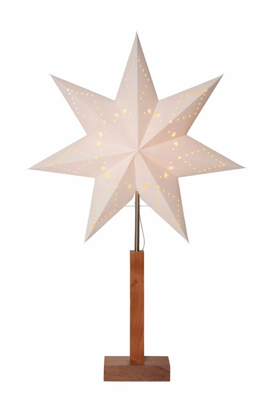 Star Trading Karo Stjerne på fot 70 cm