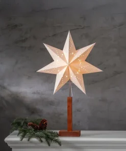 Star Trading Karo Stjerne på fot 70 cm
