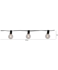 Star Trading LED-søyle stearinlys Flamme Dew 10cm
