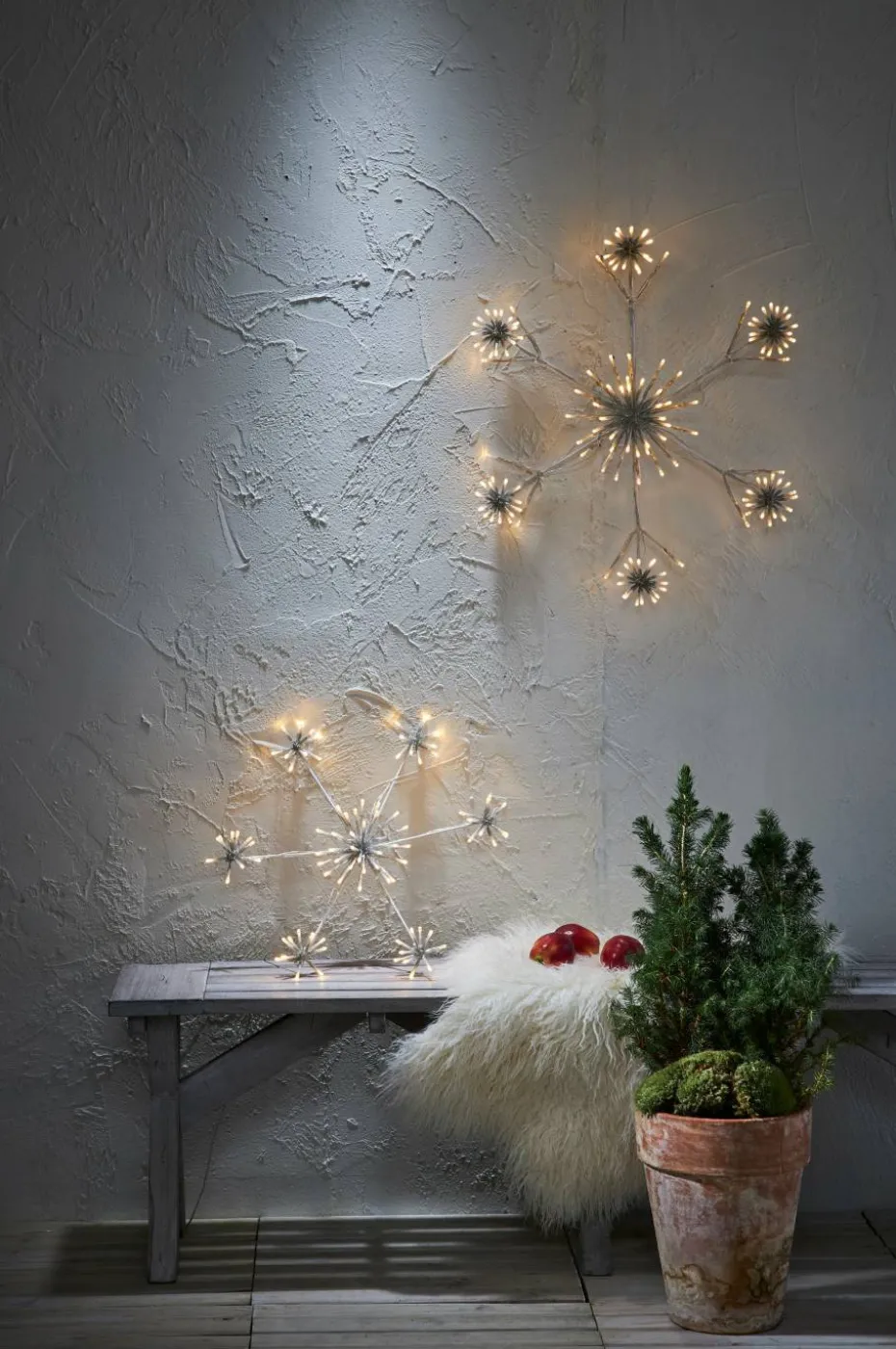 Star Trading Silhuett Flower Snowflake 50 cm