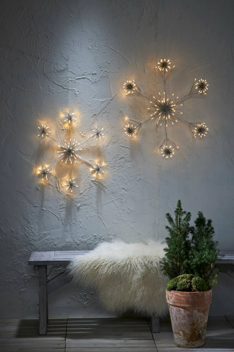 Star Trading Silhuett Flower Snowflake 50 cm