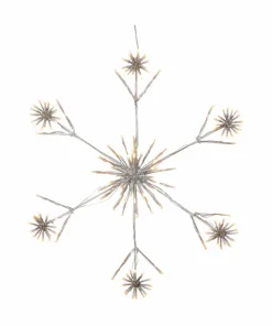 Star Trading Silhuett Flower Snowflake 60 cm