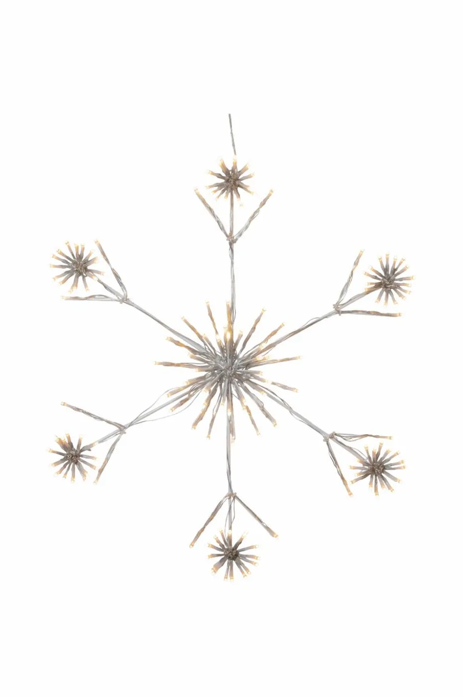 Star Trading Silhuett Flower Snowflake 60 cm