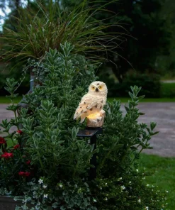 Star Trading Solcelledekor Owl