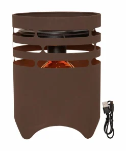 Star Trading Solcellelykt Marron 25cm
