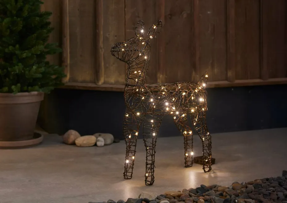 Star Trading Utendørsdekorasjon VickeDeer 60cm