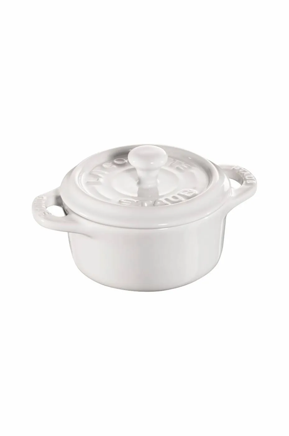 Staub Minigryte rund 10 cm 0,2 l