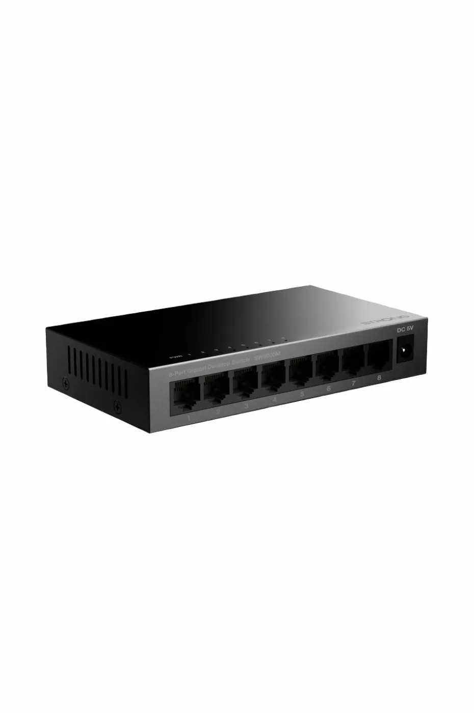 Strong 8-port Gigabitswitch Metall
