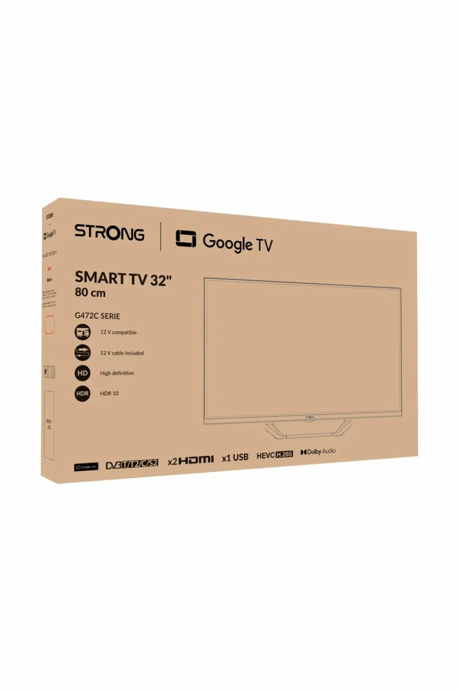 Strong Smart-TV 32 230/12volt Google TV Srt32hg4723c