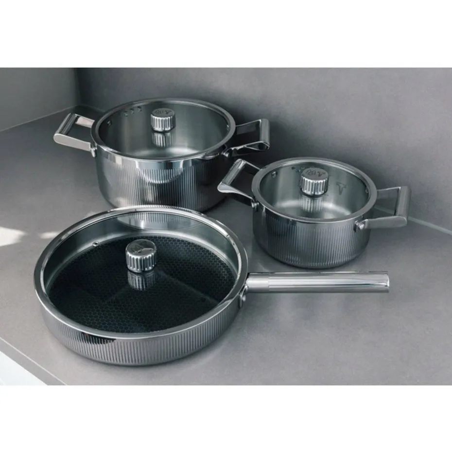 Vargen & Thor Kasserollesett Glima 1 sett 3 pcs