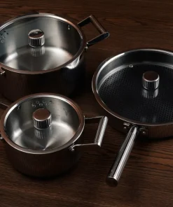 Vargen & Thor Kasserollesett Glima 1 sett 3 pcs