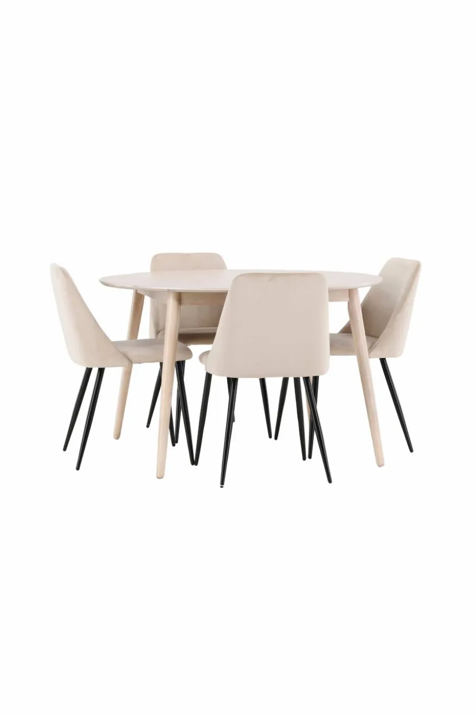 Venture Home Spisebord Flora med stol Night