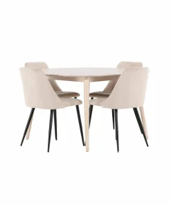 Venture Home Spisebord Flora med stol Night