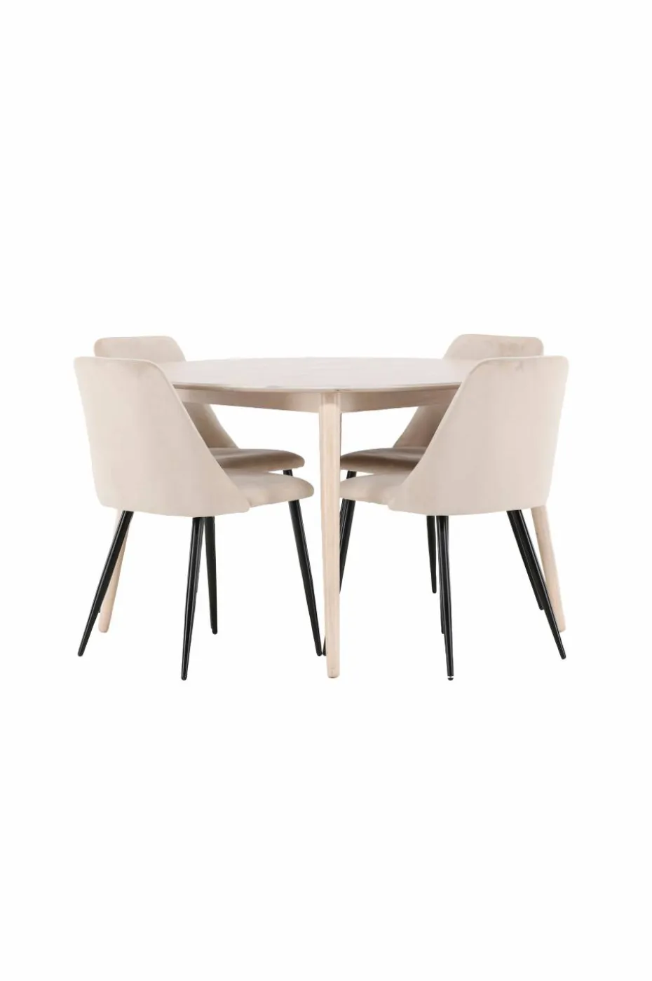 Venture Home Spisebord Flora med stol Night