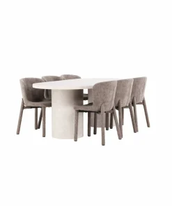 Venture Home Spisebord Narvik med Astoria-stol