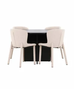 Venture Home Spisebord Strada med Astoria-stol