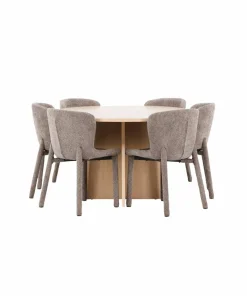 Venture Home Spisebord Strada med Astoria-stol