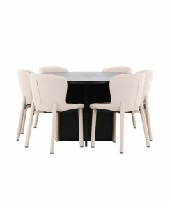Venture Home Spisebord Strada med Astoria-stol
