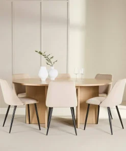 Venture Home Spisebord Strada med stol Night